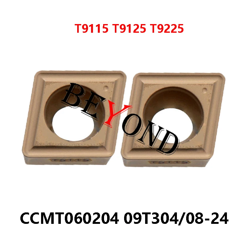 

CCMT060204-24 T9115 CCMT09T304-24 T9225 CCMT09T308-24 T9125 100% Original Carbide Inserts CCMT 060204 09T304 09T308 10pcs/box