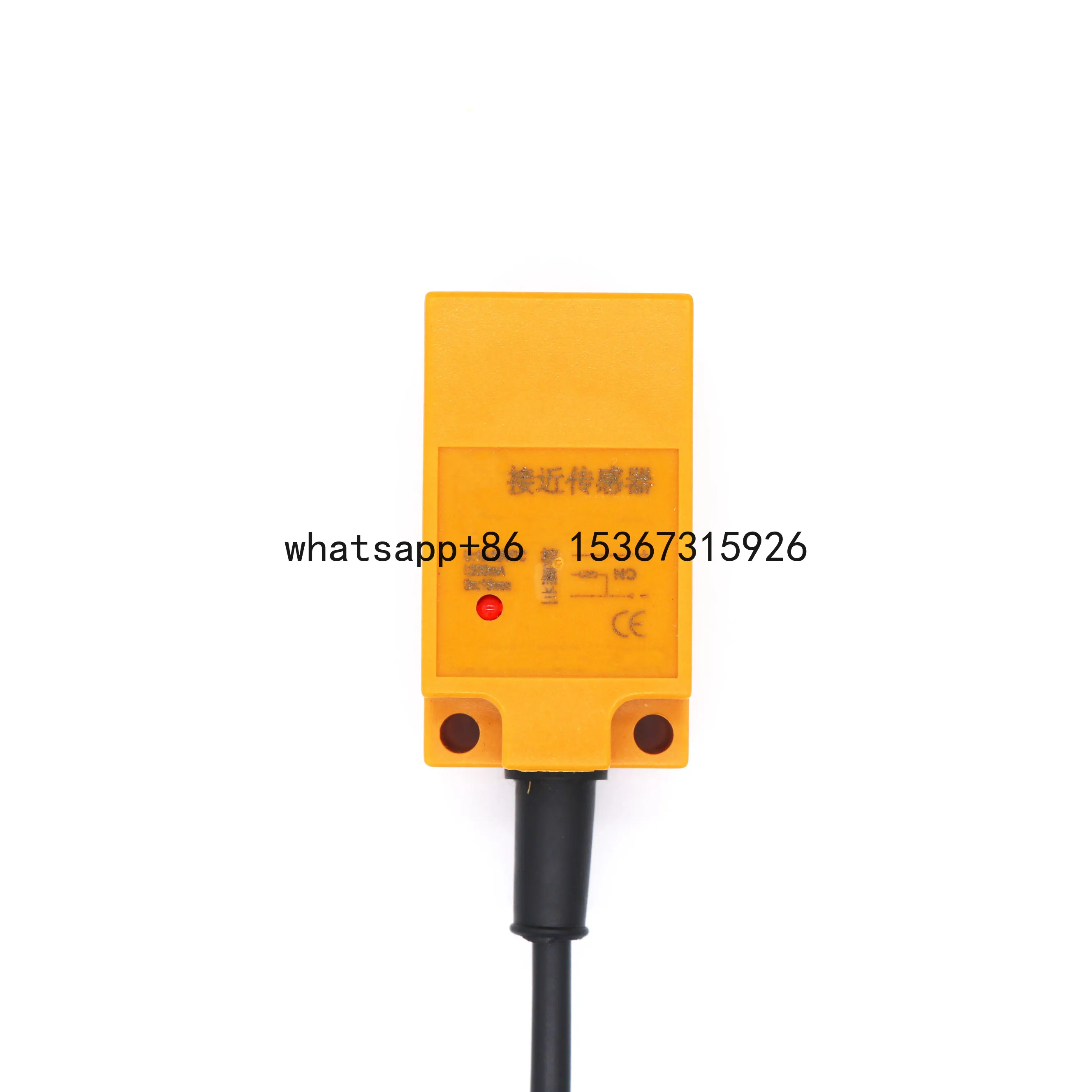 

DINGGAN HC30 hall switch sensor flush square plastic position sensor for metal object detection