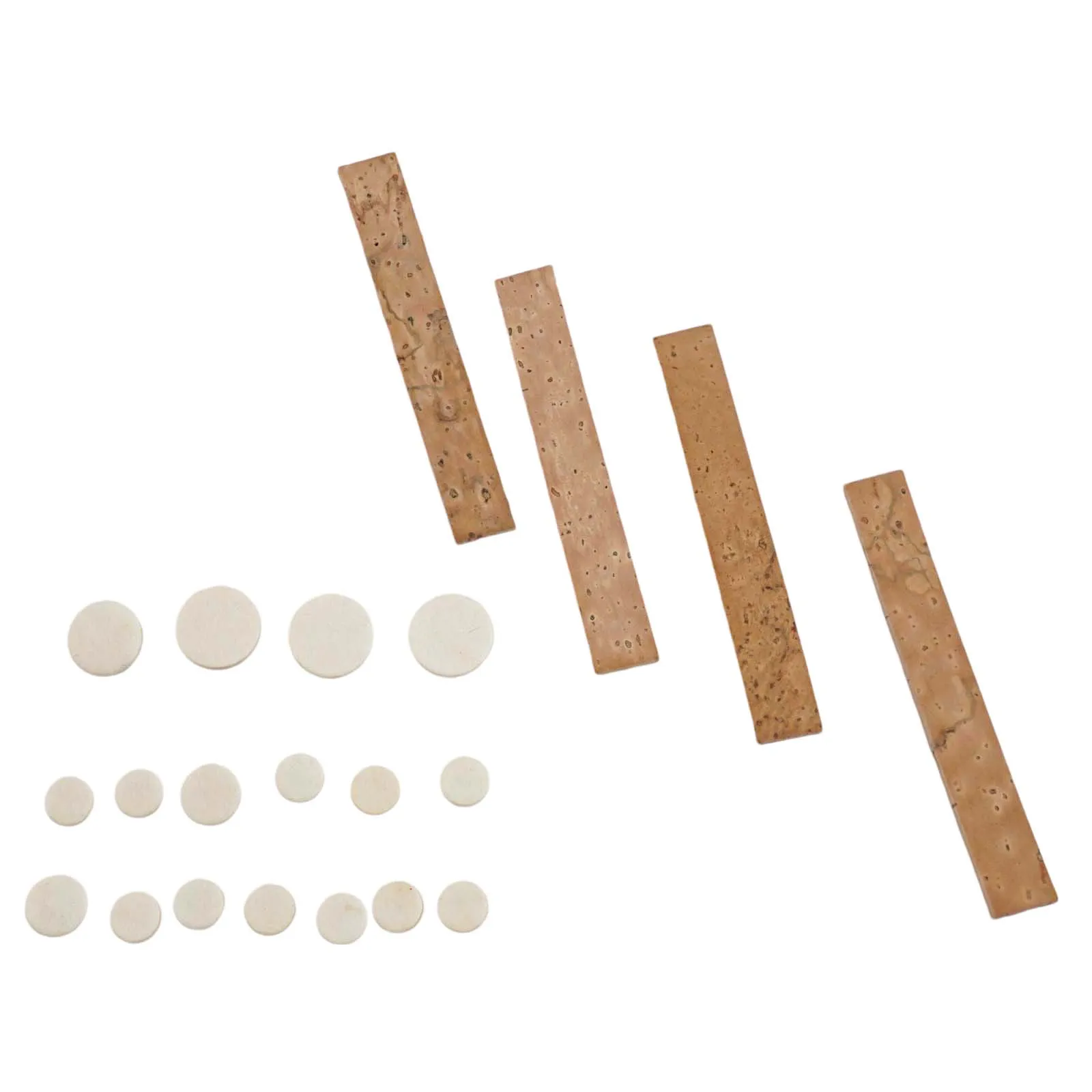 Clarinet Maintenance Tools Brown Silver Clarinet Repair Kit Comfortable Touch Comprehensive Range Frequent Use