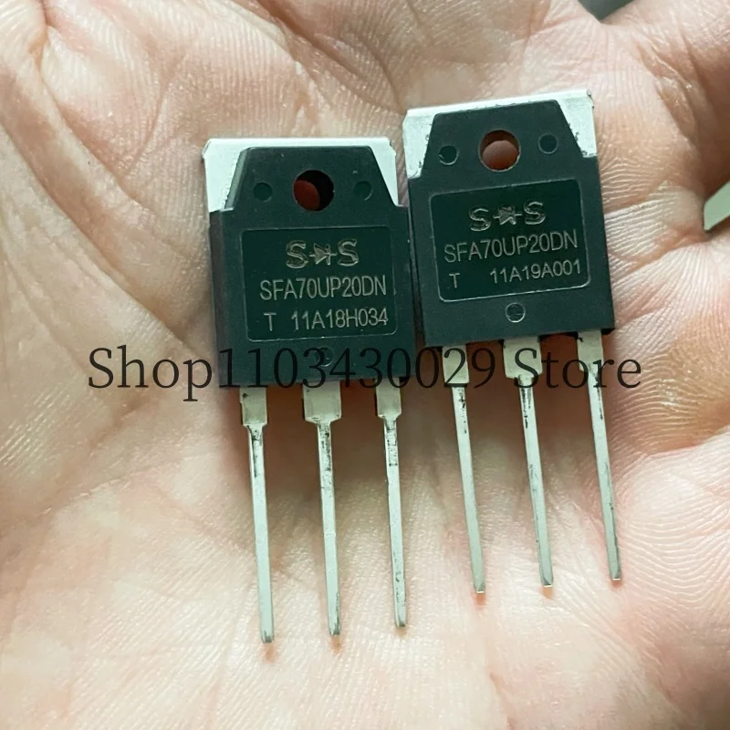 10Pcs New Original SFA70UP20DN TO-3P 70A 200V Fast Recovery Diode