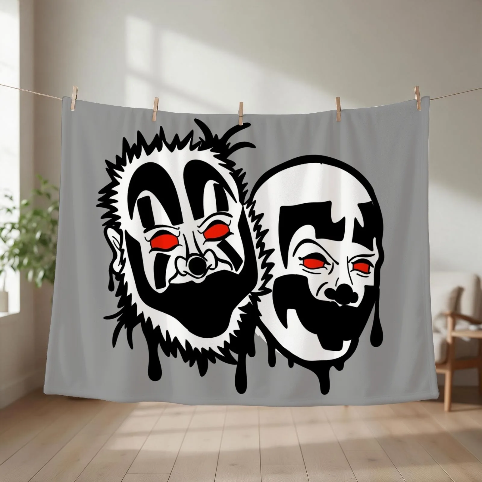 Juggy BUDDIES Throw Blanket couch cozy soft plush fuzzy picnic outdoor blanket