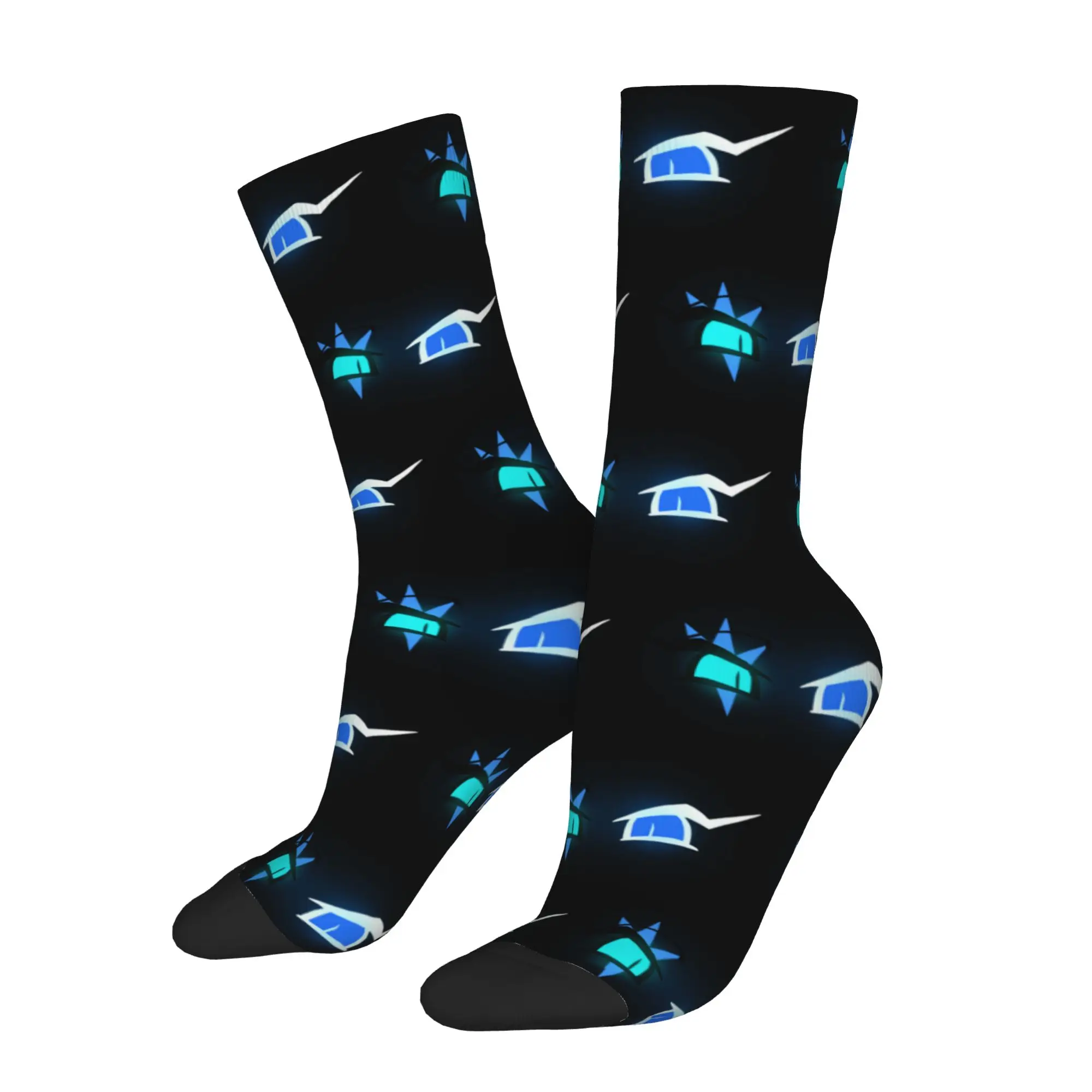 Autumn Winter Casual Women Men Shadow Milk Cookie Run Kingdom Socks Cute Cartoon Anime Non-slip Crew Socks