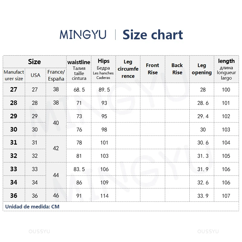 2024 New Four Seasons Men\'s Jeans Vintage Blue Solid Color Elastic Classic Jeans Men Slim Fashion Denim Trousers Male 27-38