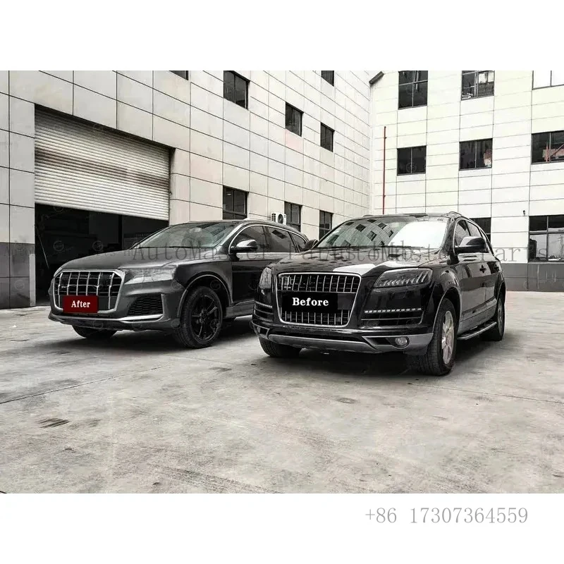 Q7 Body Kits for 2007+  Q7 SQ7 Facelift 2023 RSQ7 Car Bumper Front Bumpers Grille Fenders Engine