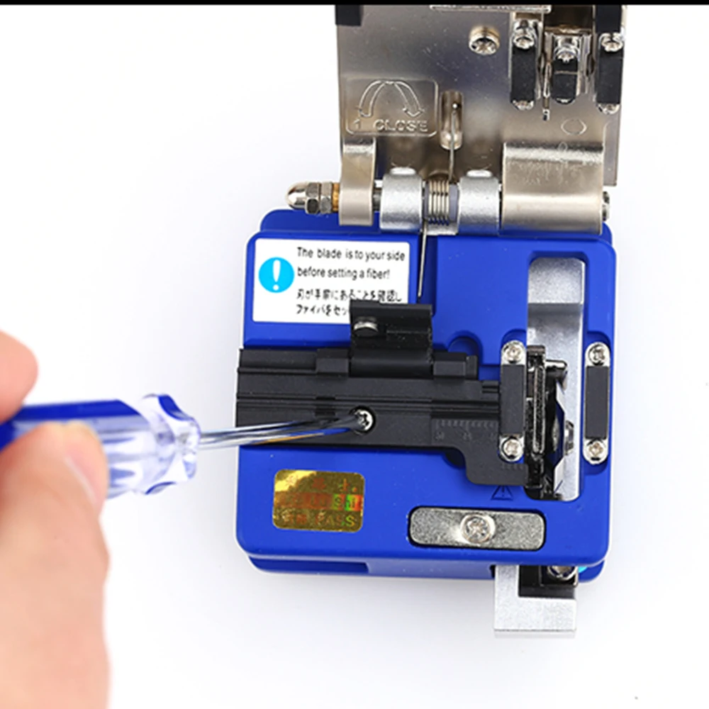 10 In 1 Glasvezel Tool Kit Ftth Tool Kit Met FC-6S Fiber Cleaver & Optische Power Zichtbaar Meter