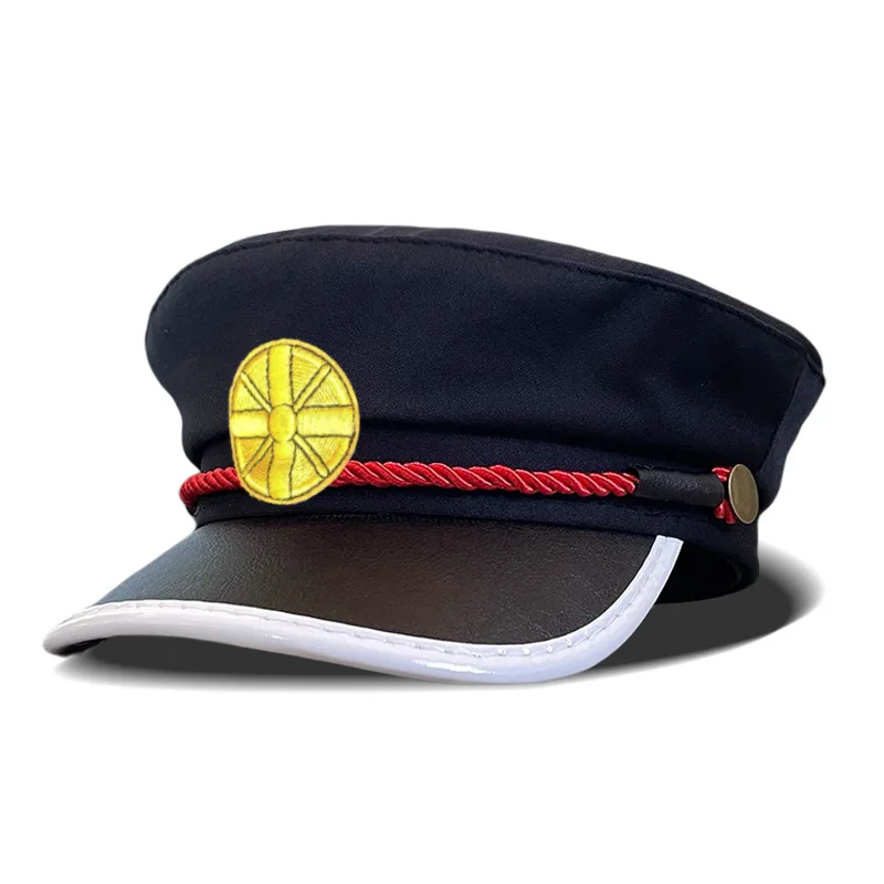 

Military Hat Army Peaked cap Anime peripheral 2D cartoon sunshade flat top anime 8M141