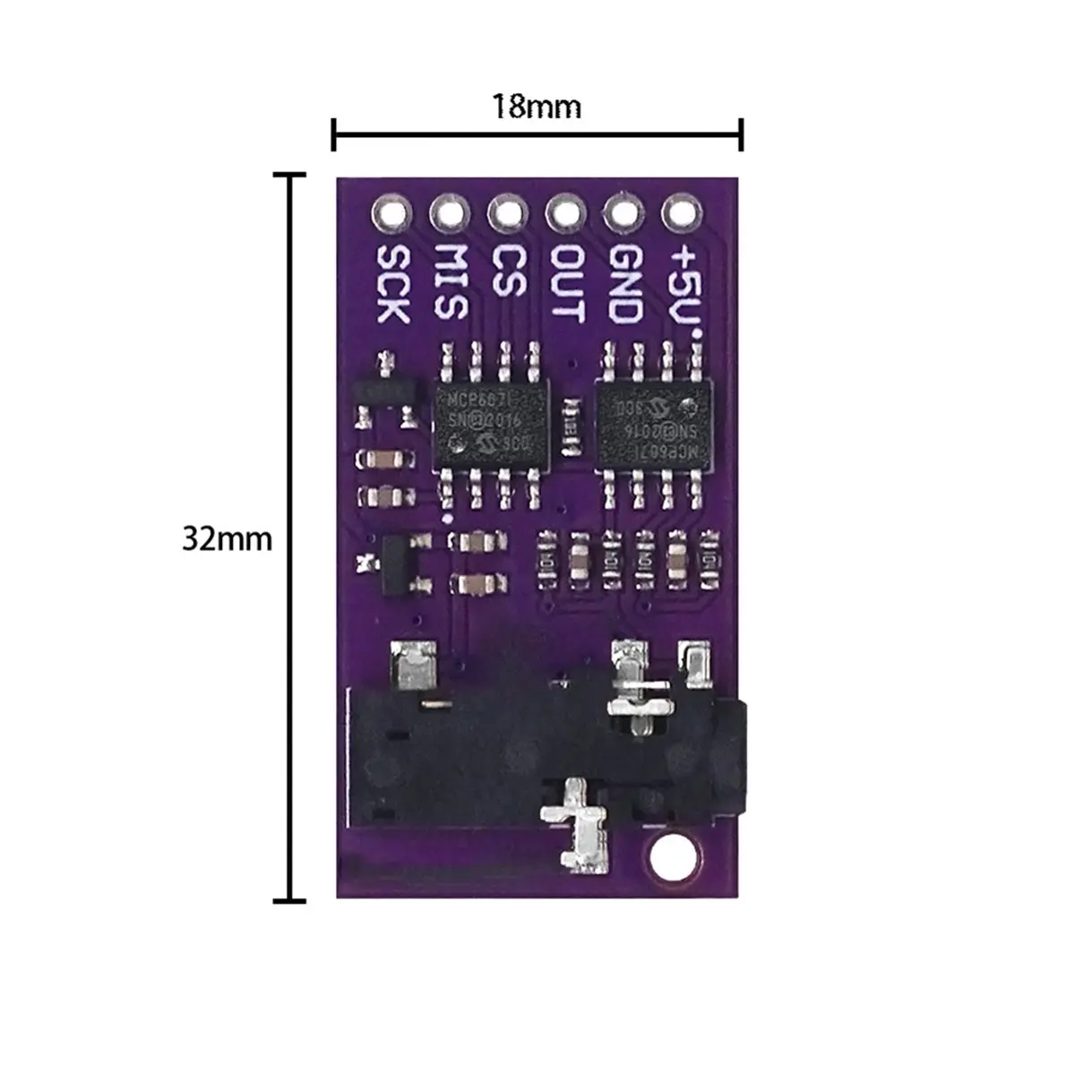 CJMCU-6701 for GSR Skin Sensor Module Sensor Module Analog SPI Measuring GSRgalvanic Skin Response for