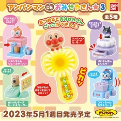 Bandai Anpanman Original Japan Gashapon Figure Anime Cute Baikinman Cash Register Miniature Kawaii Gacha Capsule Toys Gift