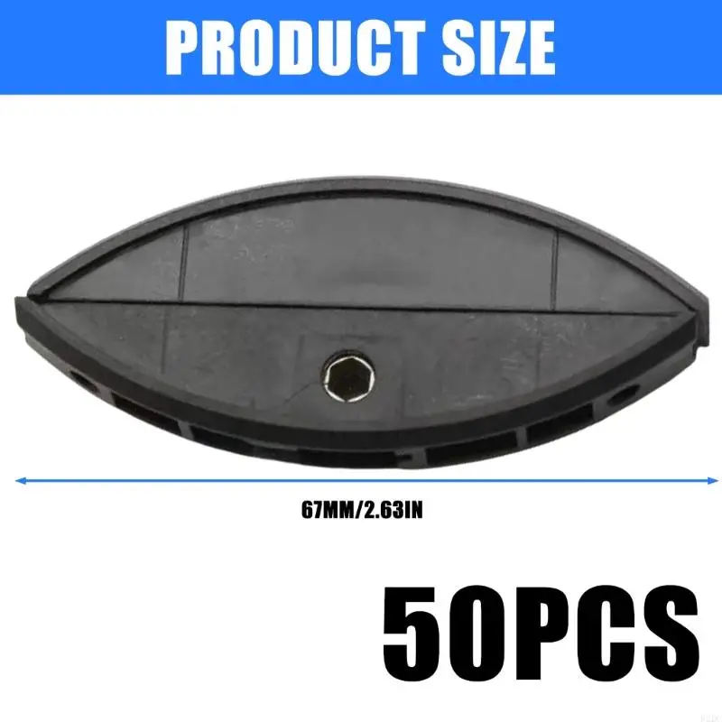 02dc 50pcs P15 Fissanted Fix Fixing Connector Invisible Connector 45 gradi Strumento tenone