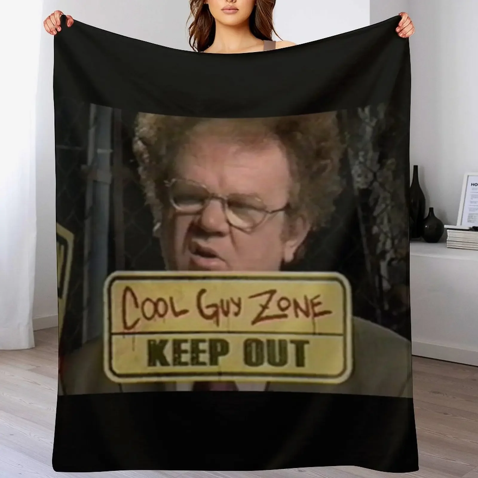 

dr steve brule cool guy zone Throw Blanket Blankets Sofas Of Decoration Decorative Throw Soft Plaid Picnic Blankets