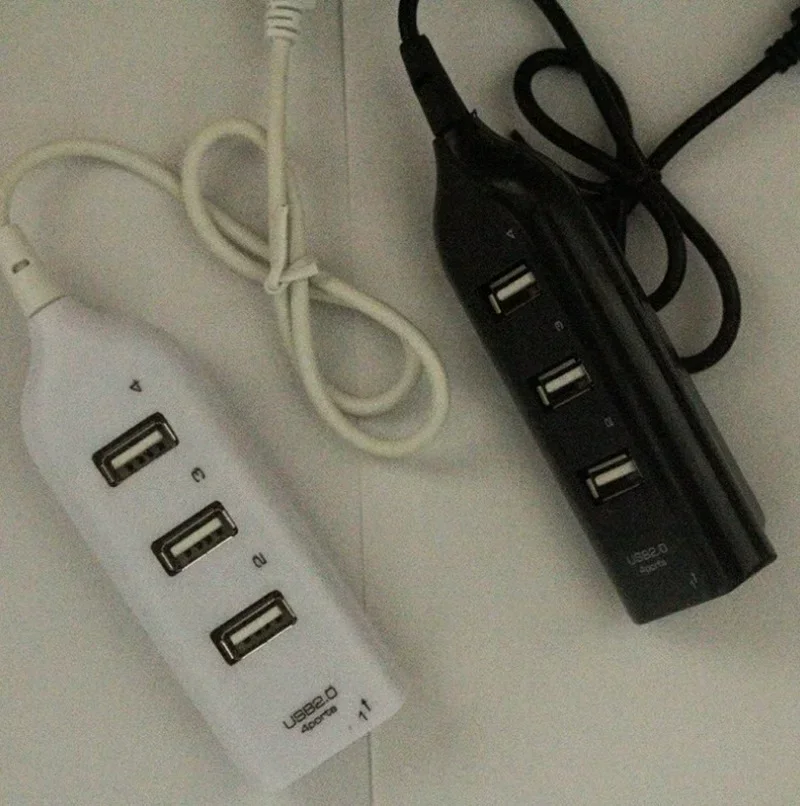 Adattatore USB 2.0 hub splitter ad alta velocità a 3 porte per Windows Vista XP 2000 98 per PC portatile computer notebook più recente