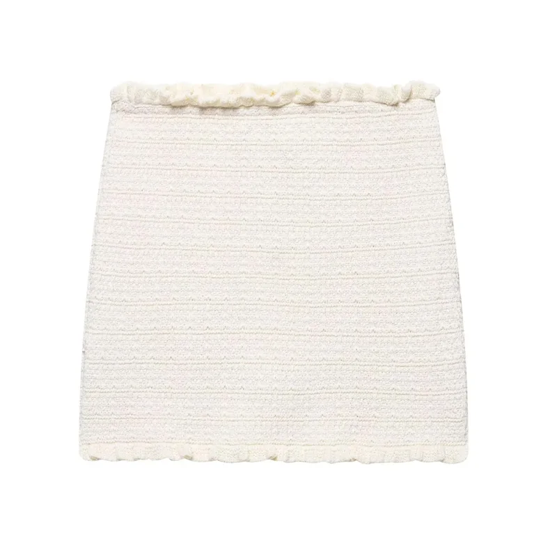 Hxao nova malha 2 peças conjunto para mulher plissado saia longa outfit feminino duas peças conjunto espartilho superior retalhos saias conjuntos 088