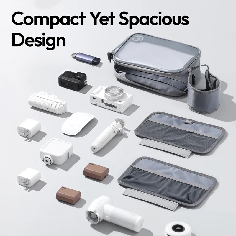 ​ Ulanzi BP15 SeeClear Tech Pouch (L/M/Mini) do aparatu Smartphone Mini statyw Selfie Fill Light przenośny do aktywności na świeżym powietrzu — zdjęcie produktu 4