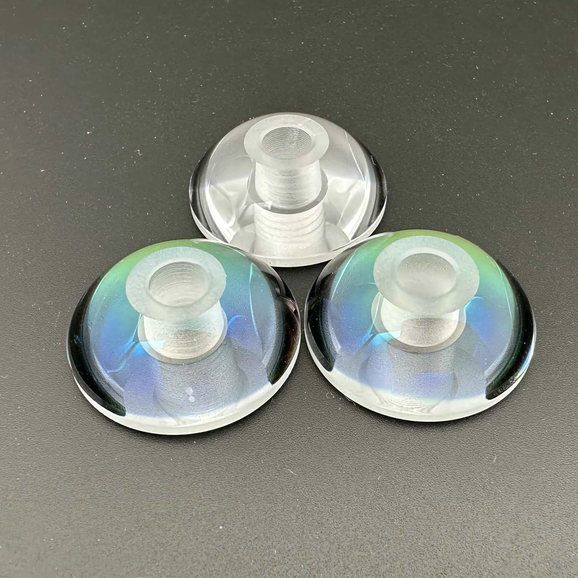 

A493 30mm diameter 26mm focal length 7mm center aperture focusing and collimating lens condensing and magnifying aspherical lens