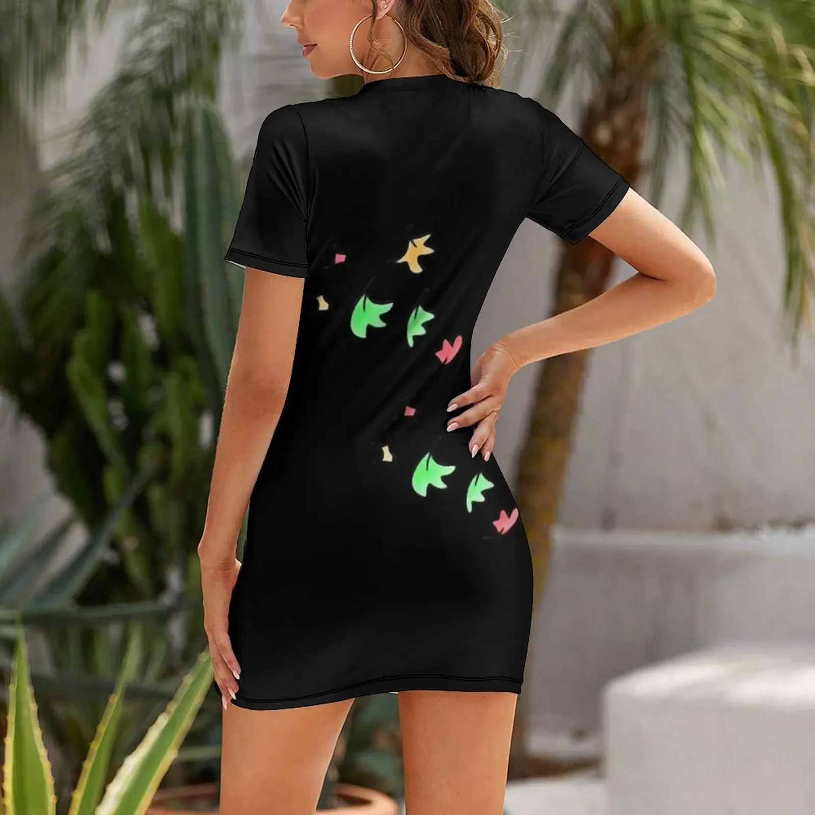 Heartstopper leaves - Mesmerizing Short-Sleeved Dress Woman dresses summer dress woman 2026 trendy Women's clothing Dress