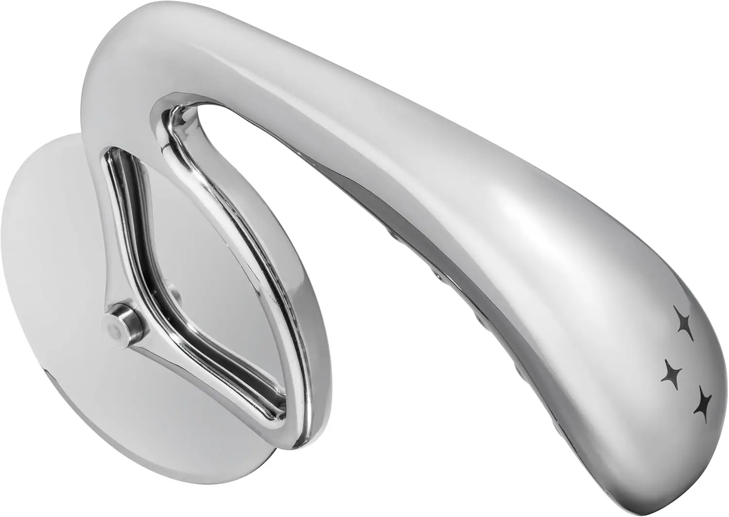 

Нож для пиццы из нержавеющей стали с эргономичной ручкой для чистого нарезания пиццы и других продуктов