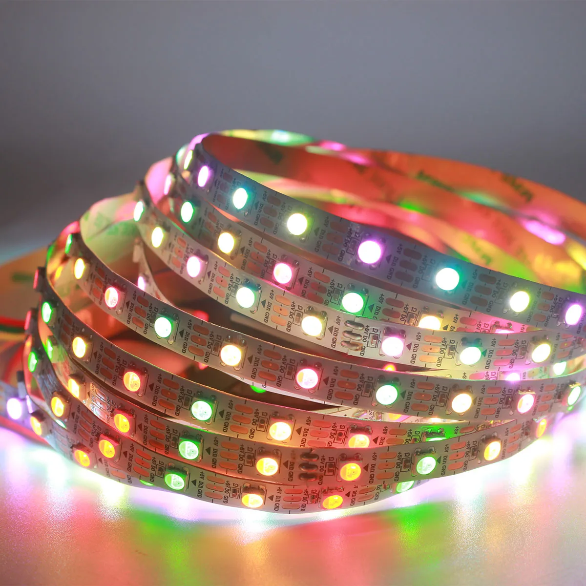 1m/5m SK6812 5050 RGBW RGBNW RGBWW 4 in 1 30/60/144 leds/pixles/m;individual addressable led strip tape light DC5V