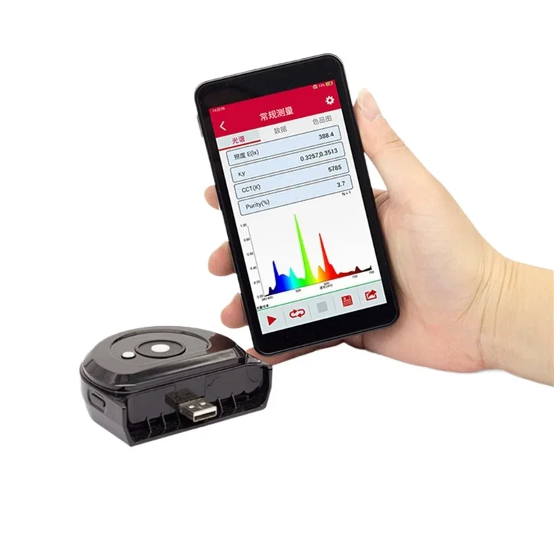 

SPIC-300AW/BW/SIS-20/PLA-30/SFIM-400 Color, Color Temperature Illuminometer Spectrometer