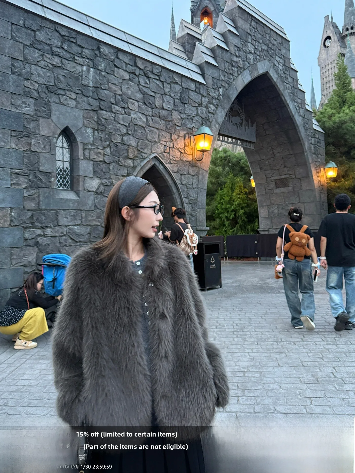 

Экологически чистая меховая куртка женская с глубоким воротником-стойкой, длинное пальто све, корейское повседневное модное зимнее новое поступление