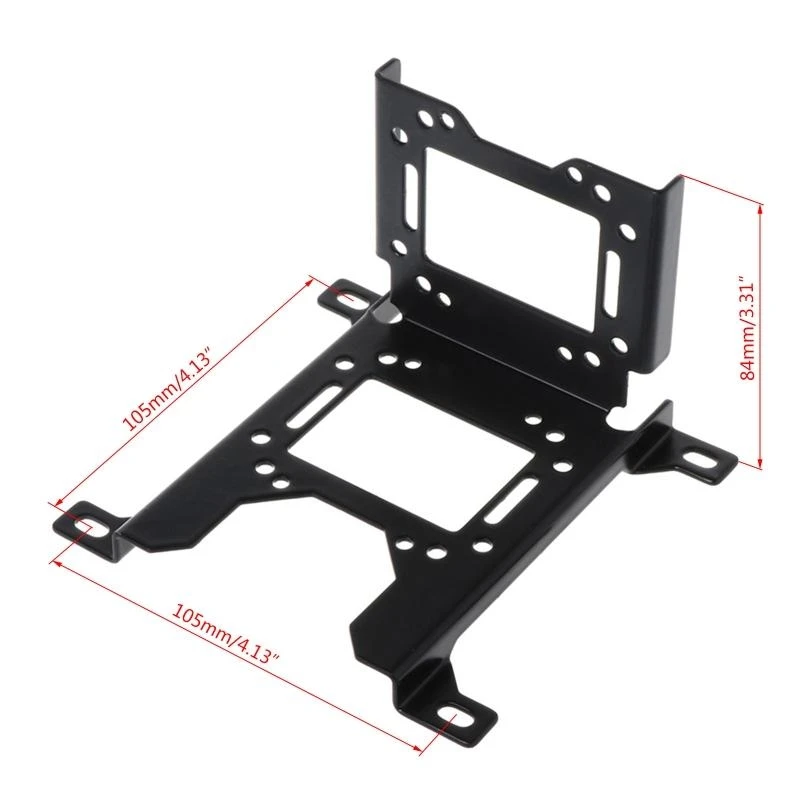 Water Cooling Radiator Support Holder Upright Drainage for Tank Reservoir Mount Bracket Stand Heatsink Fan Best Sale view 6