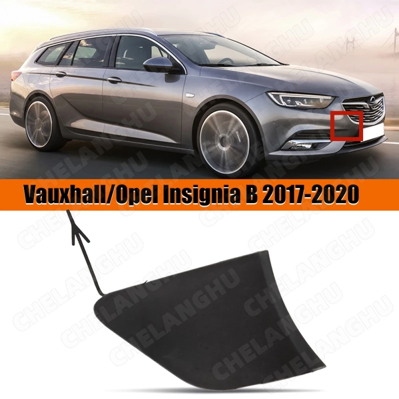 

1Pc Front Bumper Trailer Cover For Vauxhall/Opel Insignia B 2017 2018 2019 2020 Tow Eye Cover Hook Cap Car Accessories 13491355