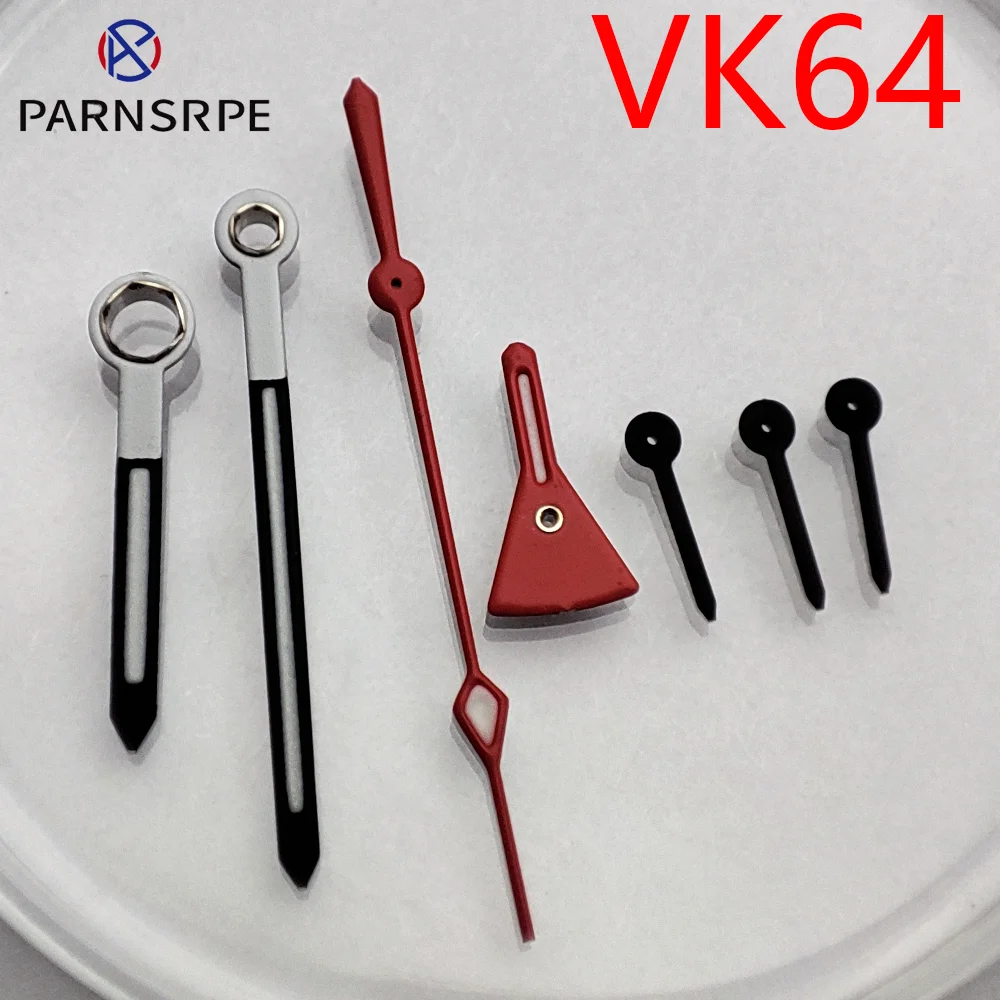 Spare parts for men's assembled watches, watch hands for vk64 movement