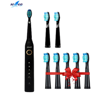 Sonic Electric Toothbrush SG-507 Adult Timer Teeth Whitening Brush 5Modes USB Rechargeable Tooth Brushes Replacement Heads Gift