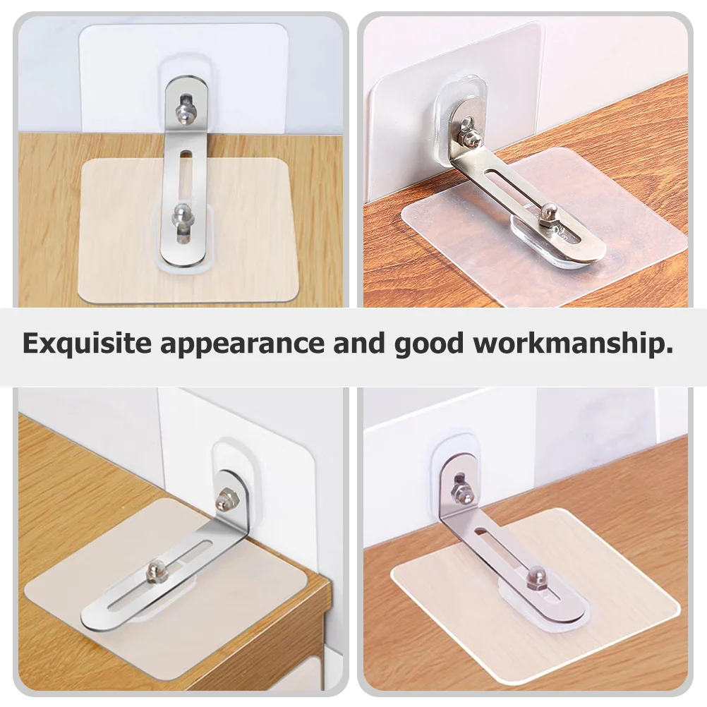 6 قطعة مرساة جدار الأثاث لاصق لا الحفر مكافحة تلميح الأشرطة الطفل التدقيق خزانة الكتب سلامة المراسي الآمنة #3