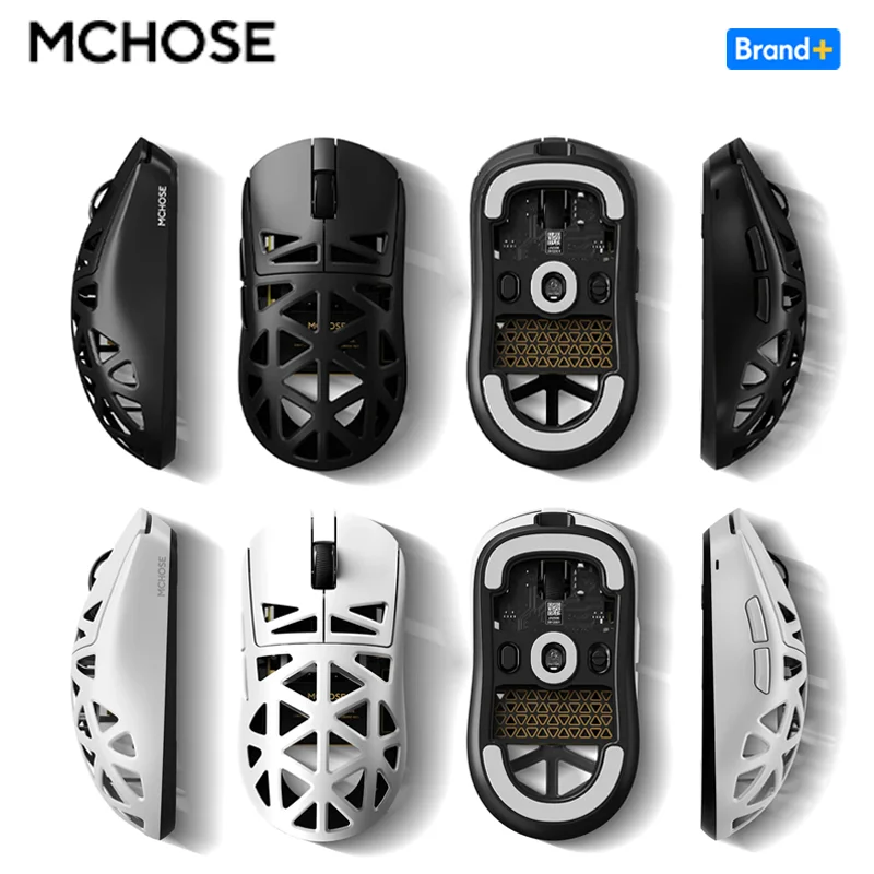 

MCHOSE A7X Ultra Wireless Gaming Mouse 8000Hz Polling Rate Optical Switch Mg-Al Alloy Shell Lightweight Design Up to 20000FPS