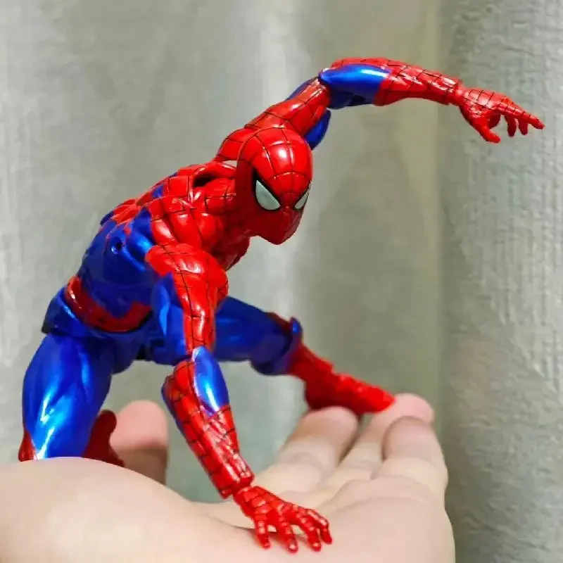 Neue Anime Spider-man Ver.2.0 Figur Super Hero Revoltech Erstaunliche Yamaguchi Spiderman Action-figuren Modell Spielzeug Kreatives Geschenk