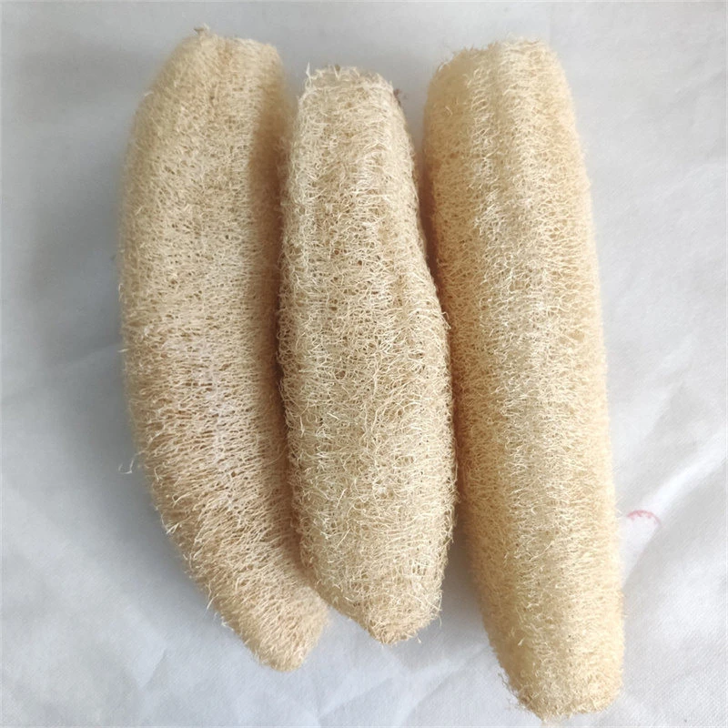 1pcs Saudável Natural Loofah Esponja Scrubber Para Cozinha Bath Shower Wash Body Pot Bowl Esponja Scrubber Spa Banheiro fazer sabonetes