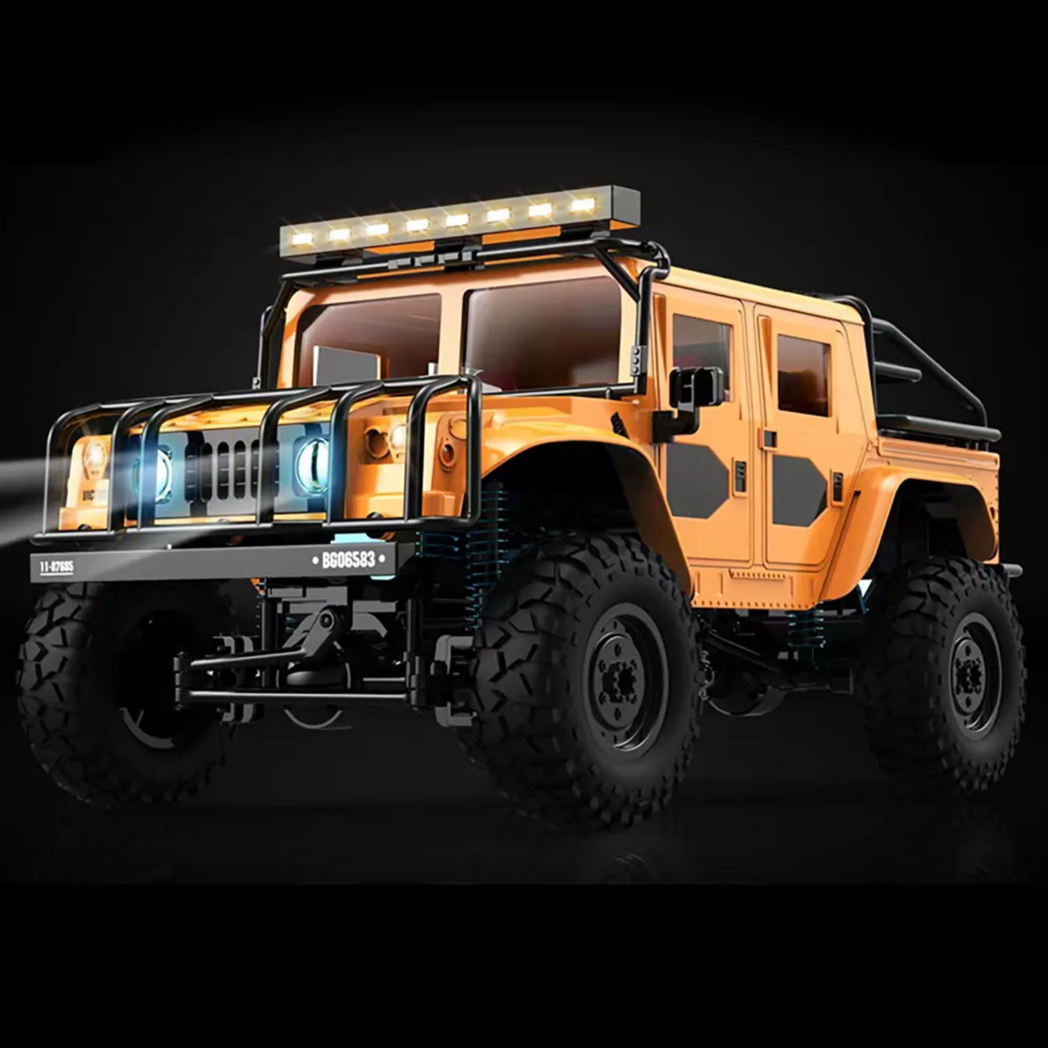 

JJRC Q121 1/12 4WD Remoted Crawler Car Electric RC Off Road Vehicle Metal Drive Shafts Bearings Independent Suspension for Boy