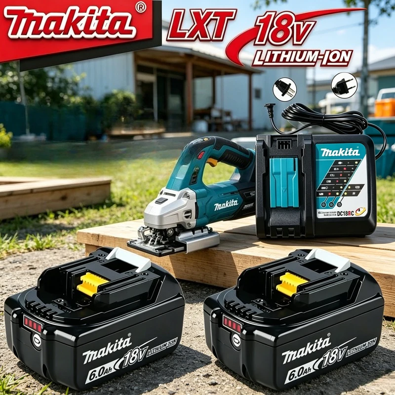 

Makita Authentic 18V 6.0Ah/40V 4.0Ah Battery BL1845B BL1815B Stable Performance for Electric Saw Blower Trimmer Gardening Tools