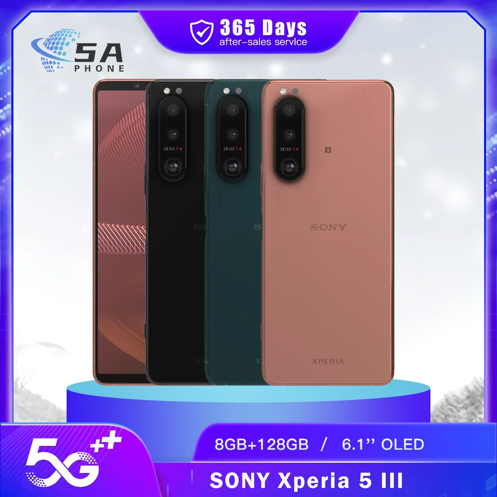 Sony Xperia 5iii 5 iii XQ-BQ52 5G Mobile Phone 6.1