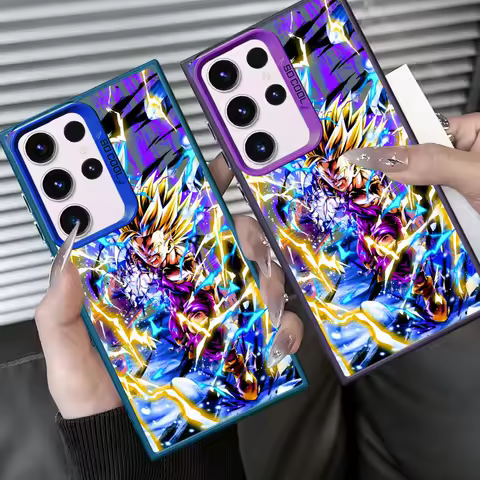 DragonS BallS Saiyan Son Gohan Soft Cover Phone Case for Samsung Galaxy Note 20 Ultra S20 Plus S23 S21 S24 FE S23 S25 S22