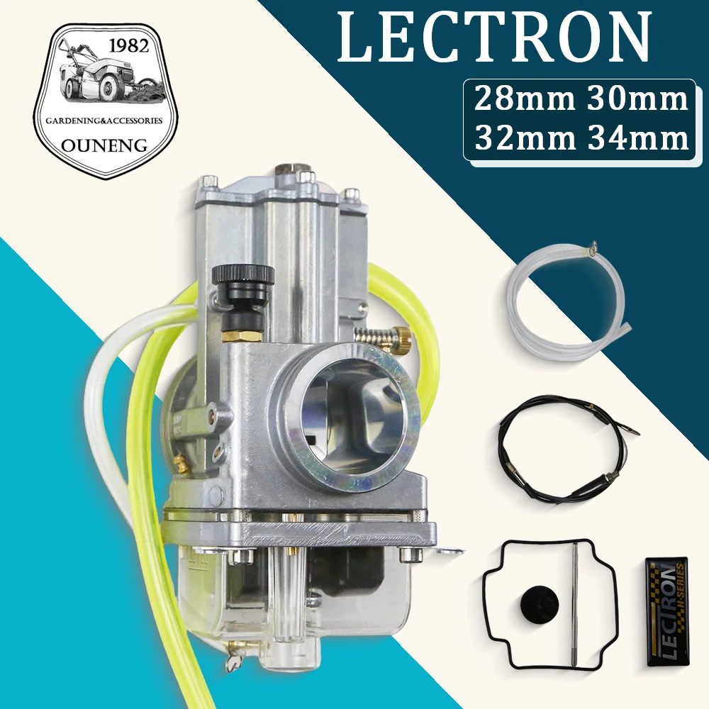Carburador de motocicleta 28 30 32 34mm para Lectron YZ250 KTM250 CR250 TRX250 RM250 accesorios universales de motocicleta