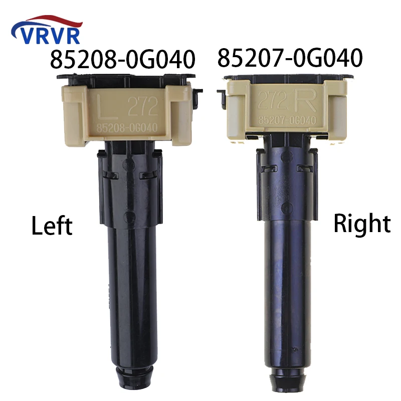 

85207-0G040 85208-0G040 852070G040 852080G040 Left And Right Headlight Washer Nozzle For Toyota Land Cruiser Prado 150 2017-2019