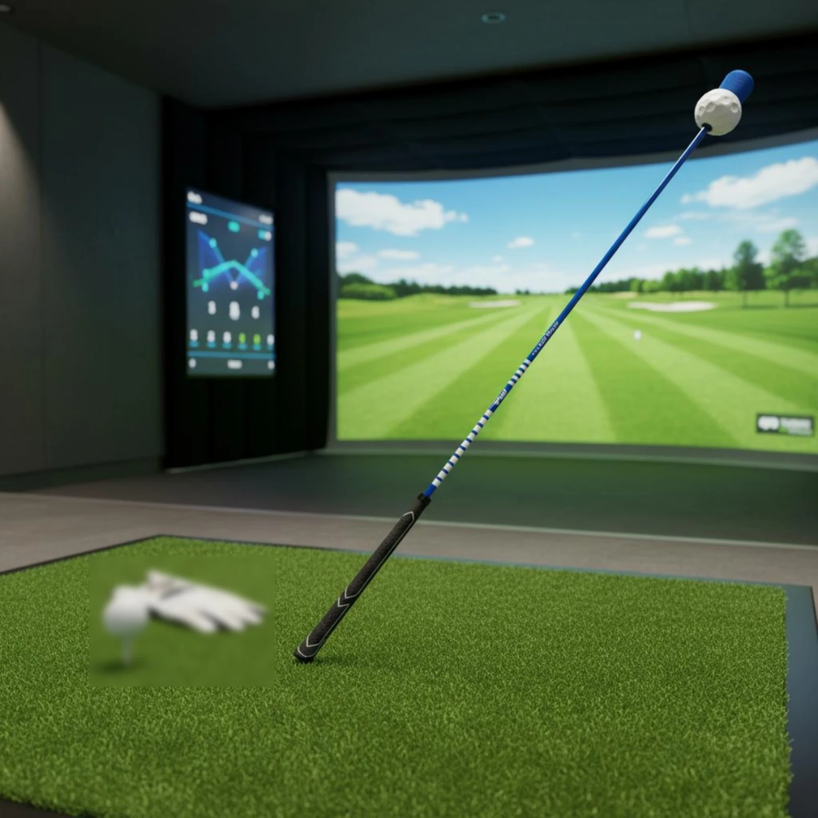 

Audible Golf Swing Coach Sound Cue Golf Swing Speed Coach Sports Training Tool Click Feedback Rhythm Correction for Golfers