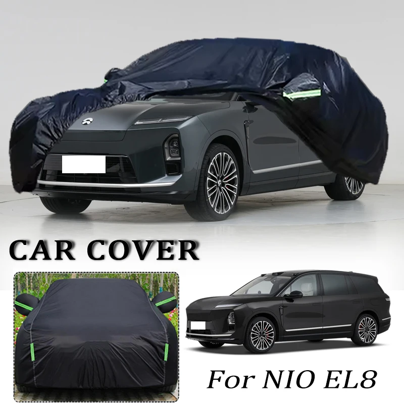 

Чехлы для автомобилей NIO EL8: всепогодные, водонепроницаемые, пылезащитные, от солнца, дождя и снега, из плотной ткани Оксфорд, полный комплект автоаксессуаров