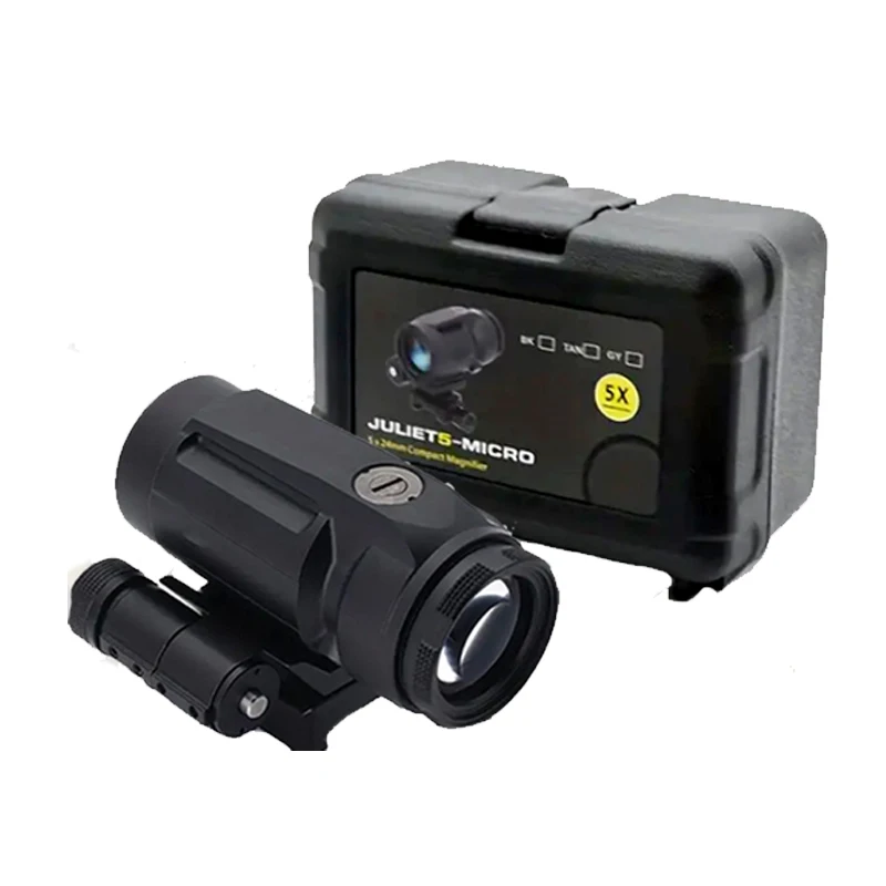 نطاق مكبر JULIET 5X الجديد قابل للطي إلى الجانب QD