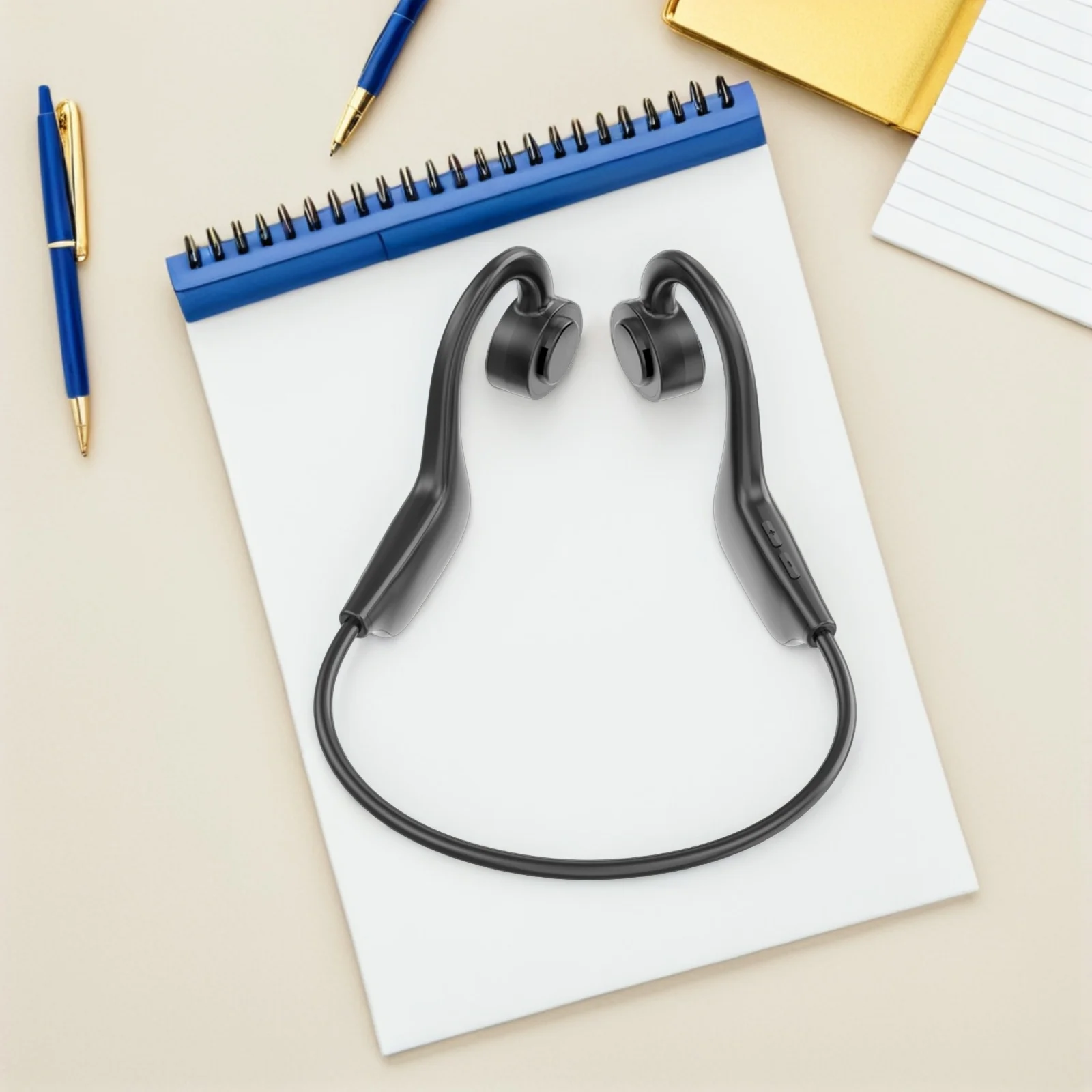 

Wireless Bone Conduction Headphones Cordless Headset 5.1 Wireless Sports Earbuds Comfortable Fit