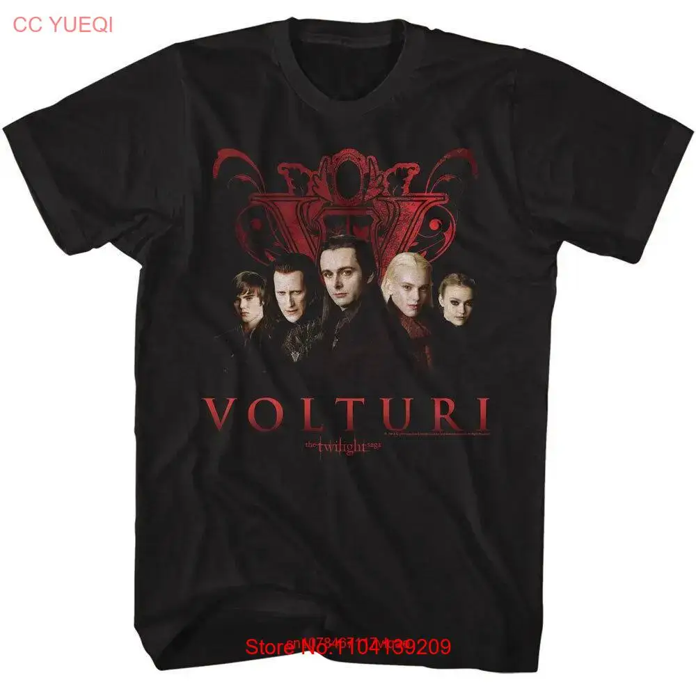 Twilight Movie T Shirt VOLTURI GROUP Adult New Licensed Black Cotton SM 5XL long or short sleeves