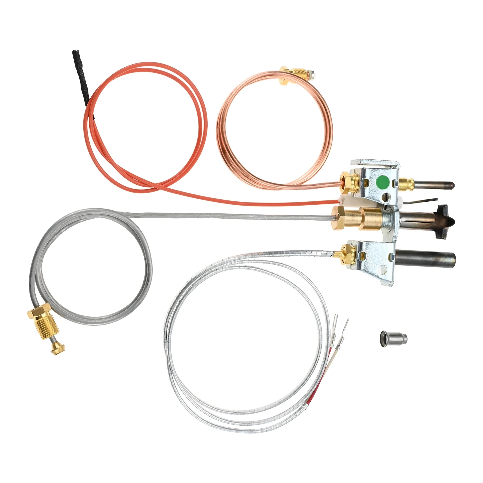 4021-732 Pilot Assembly NG with Thermocouple Thermopile for Heatilator GNDC33 GNDC36 Heat-N-Glo and Quadrafire Fireplaces Parts