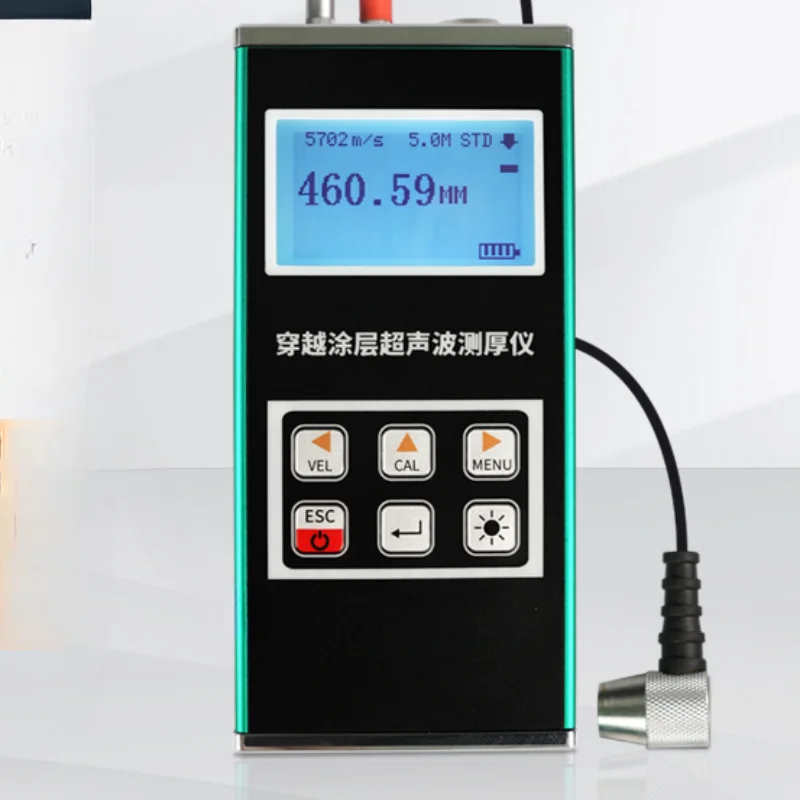 

Penetrating Coating Ultrasonic Thickness Gauge High Precision Glass Metal Thickness Gauge