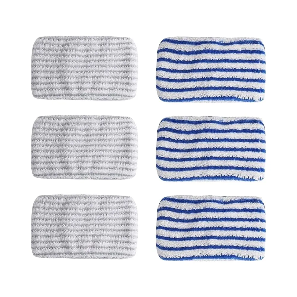 6 Pack Microfiber Mop Pads for X-Force For Flex 11.60 14.60 15.60 and For Aqua Vacuum Cleaner Mopping System Replacement