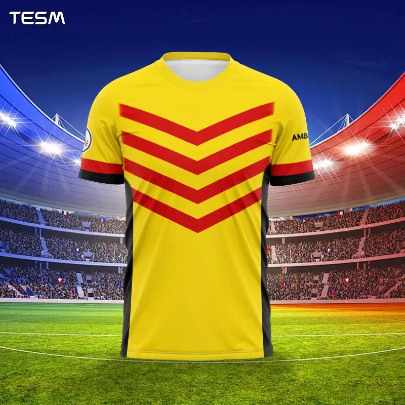 

Одежда для отдыха TESM Мужская футболка Спортивный топ Детская повседневная футболка с короткими рукавами Дышащая рубашка с принтом высокой четкости