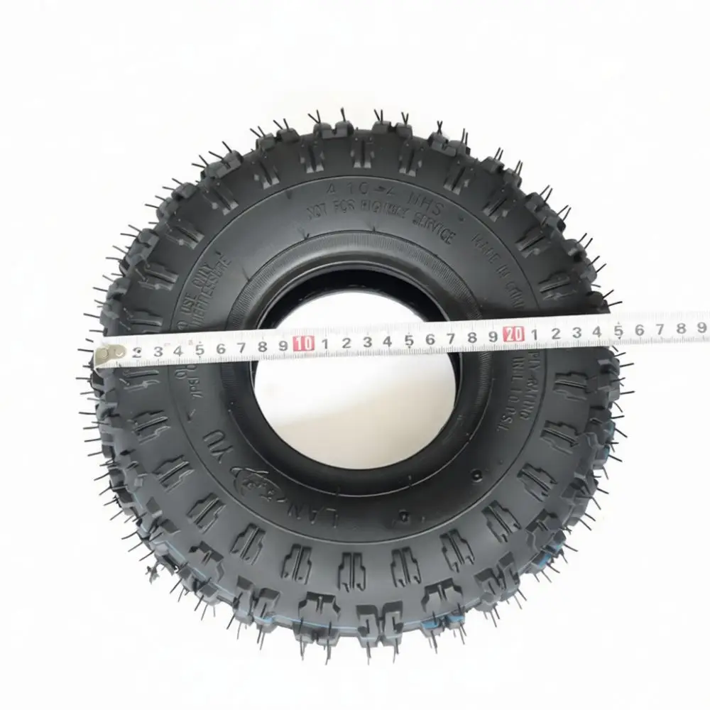 4.10 3.50 4 Air Tire With Inner Tube For Hand Truck Garden Cart Trolley Utility Vehicle Pneumatic Wheel Replacement