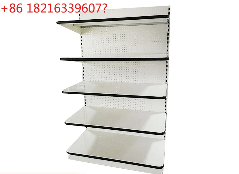 Supermarket double-sided single-sided multi-layer display rack Convenience store commissary Supermarket heavy-duty display