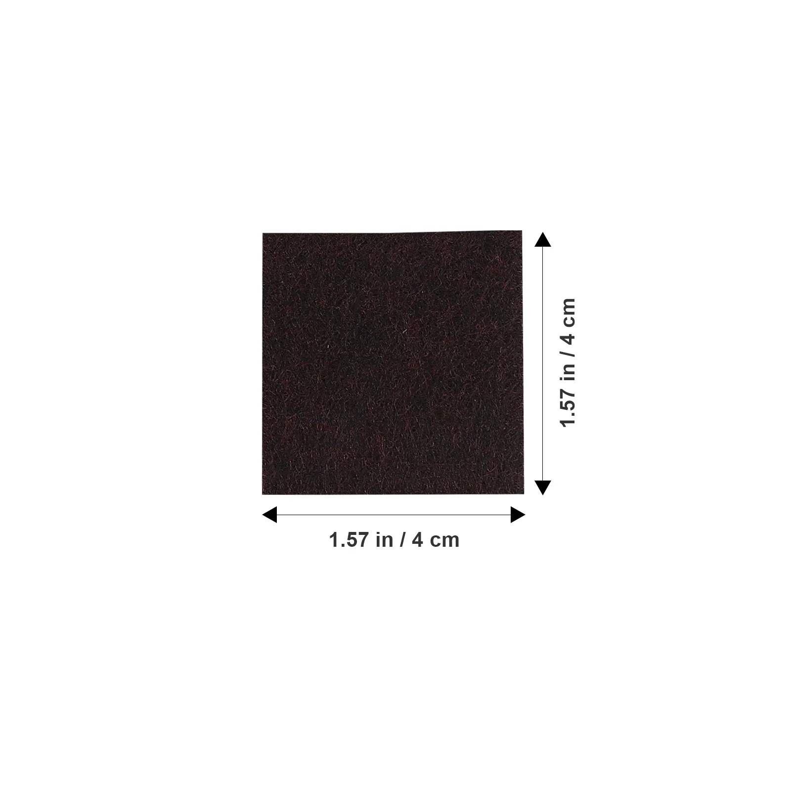 

32Pcs Self Adhesive Felt Furniture Pads Scratch Resistant Floor Protectors Square Chair Leg Pads for Hardwood Floors