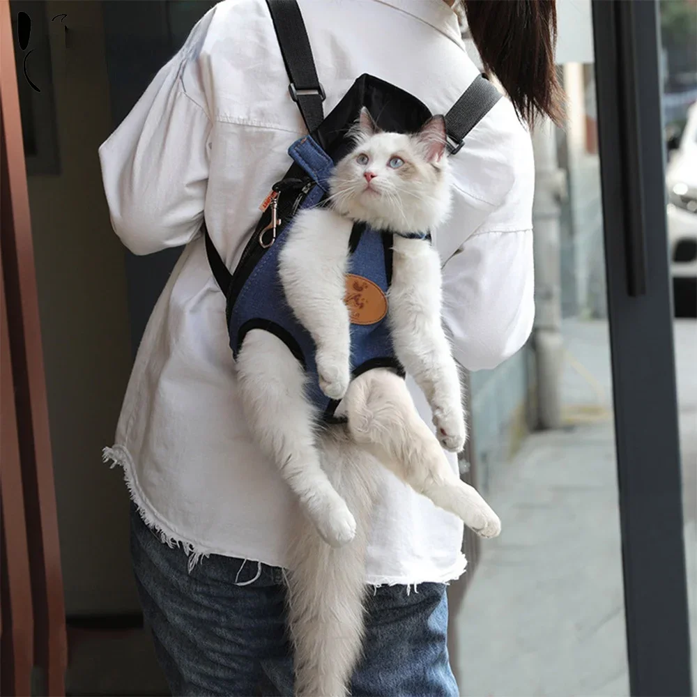 Pet Cat Carrier Fashion Travel Bag Dog Backpack Breathable Pet Bags Shoulder Puppy Carrier   pet products Hunde accessories